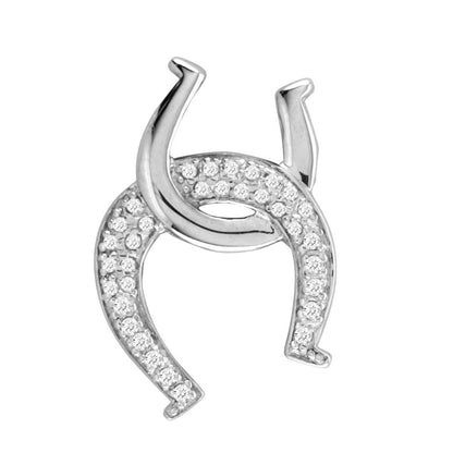 Kelly Herd Double Horseshoes Necklace