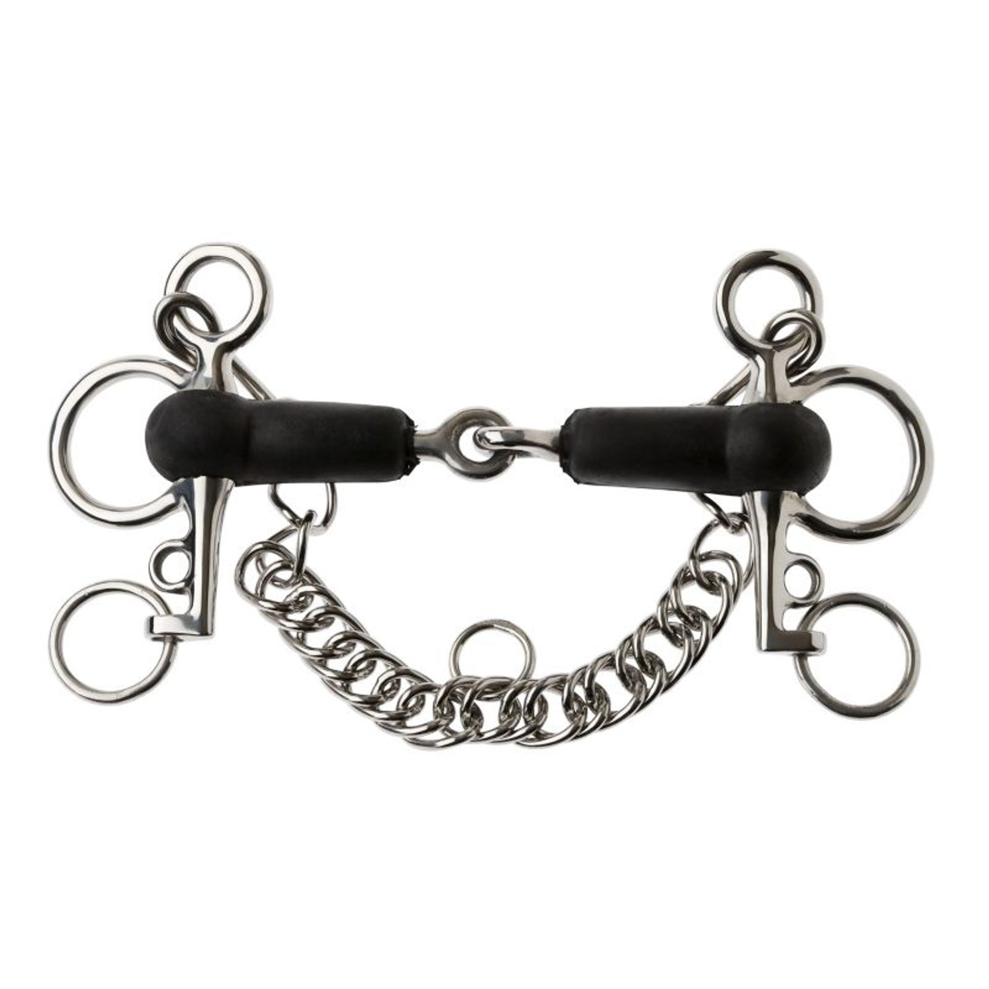 Korsteel Rubber Mouth Tom Thumb Pelham Bit