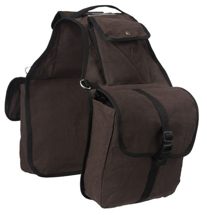 Tough1 Canvas Saddle Bag