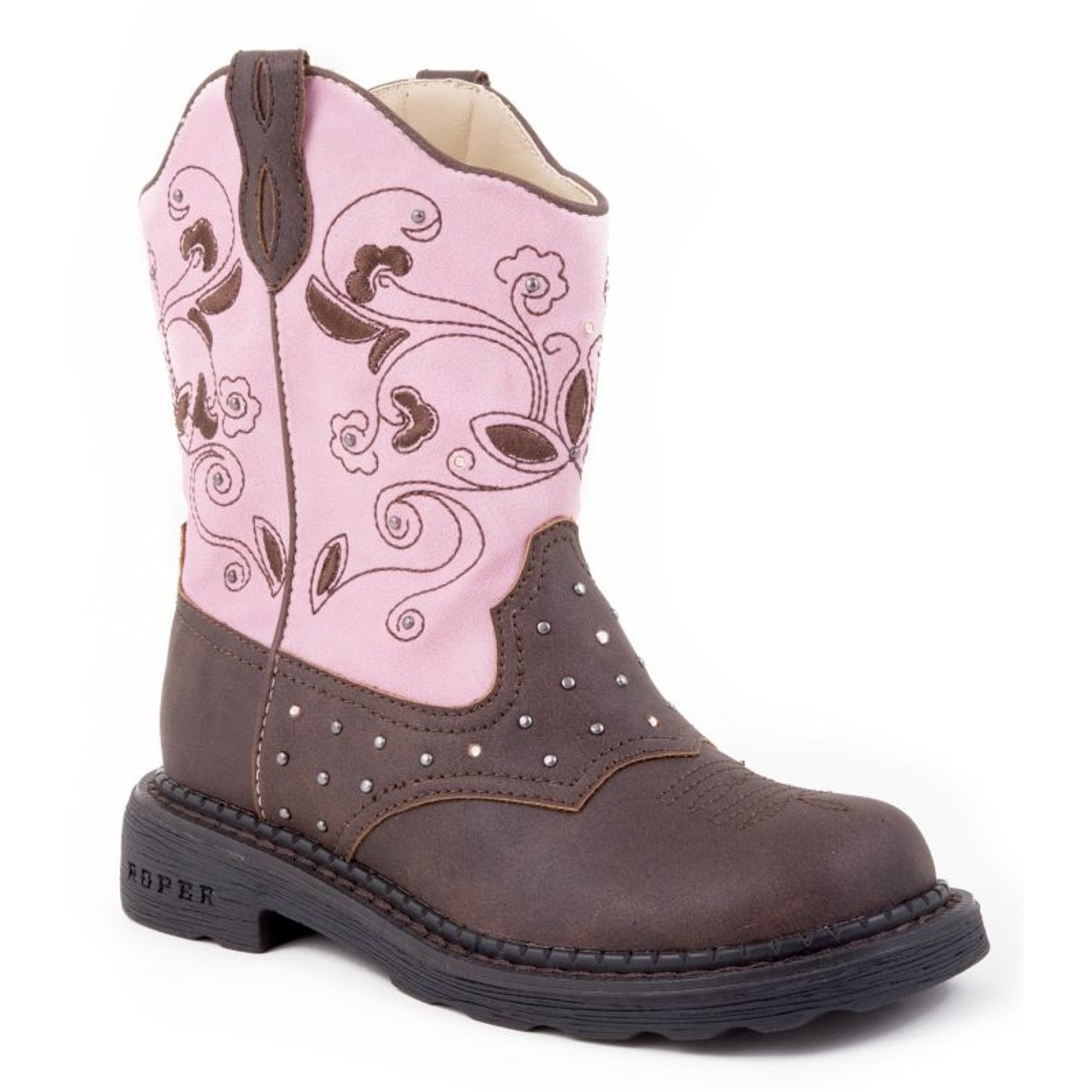 Roper Kids Dazzle Lights Western Boot