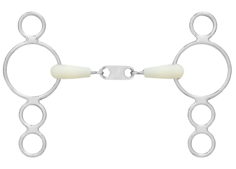 Happy Mouth 3 Ring French Mouth Gag Bit
