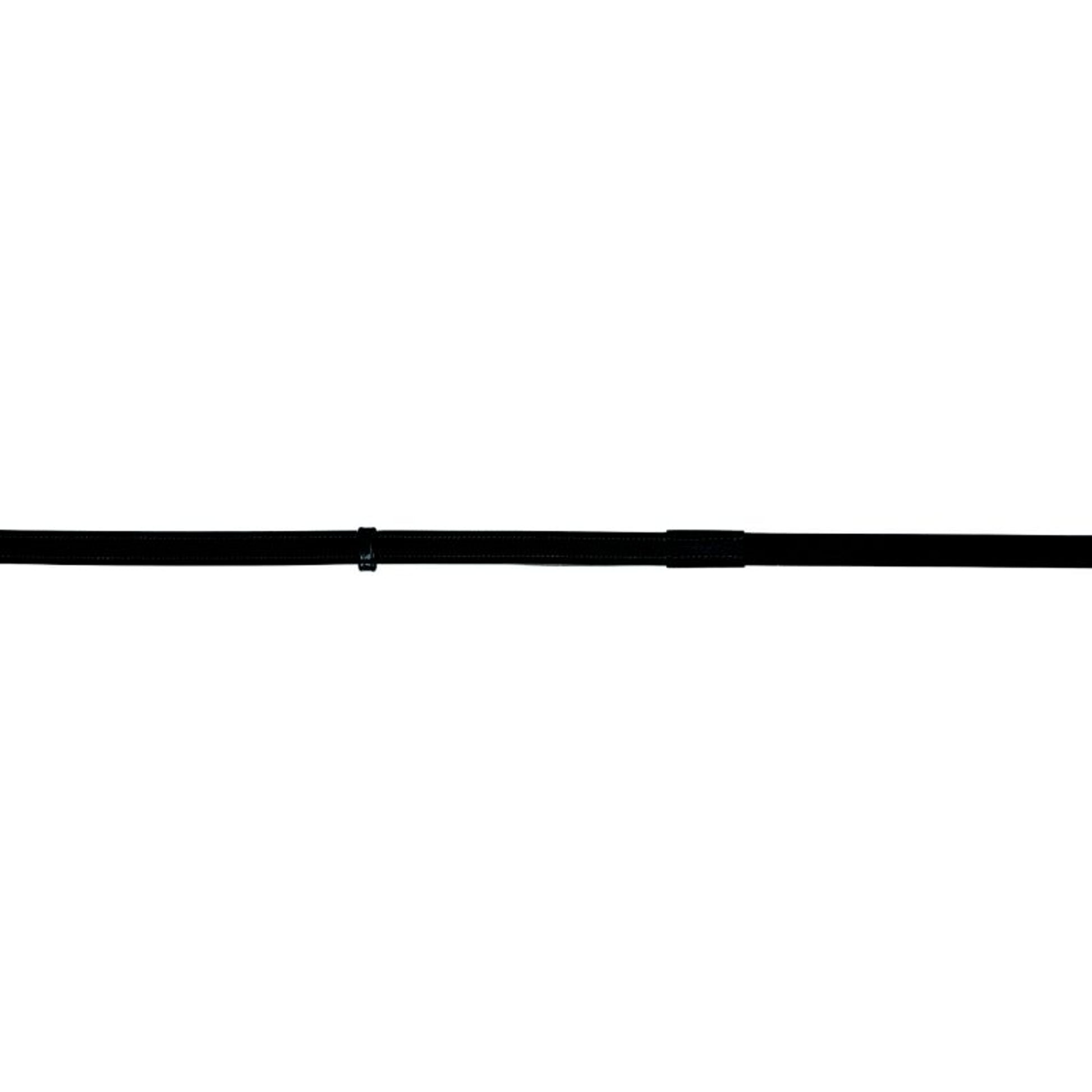 Ovation Rubber Lined Reins with Leather Stops