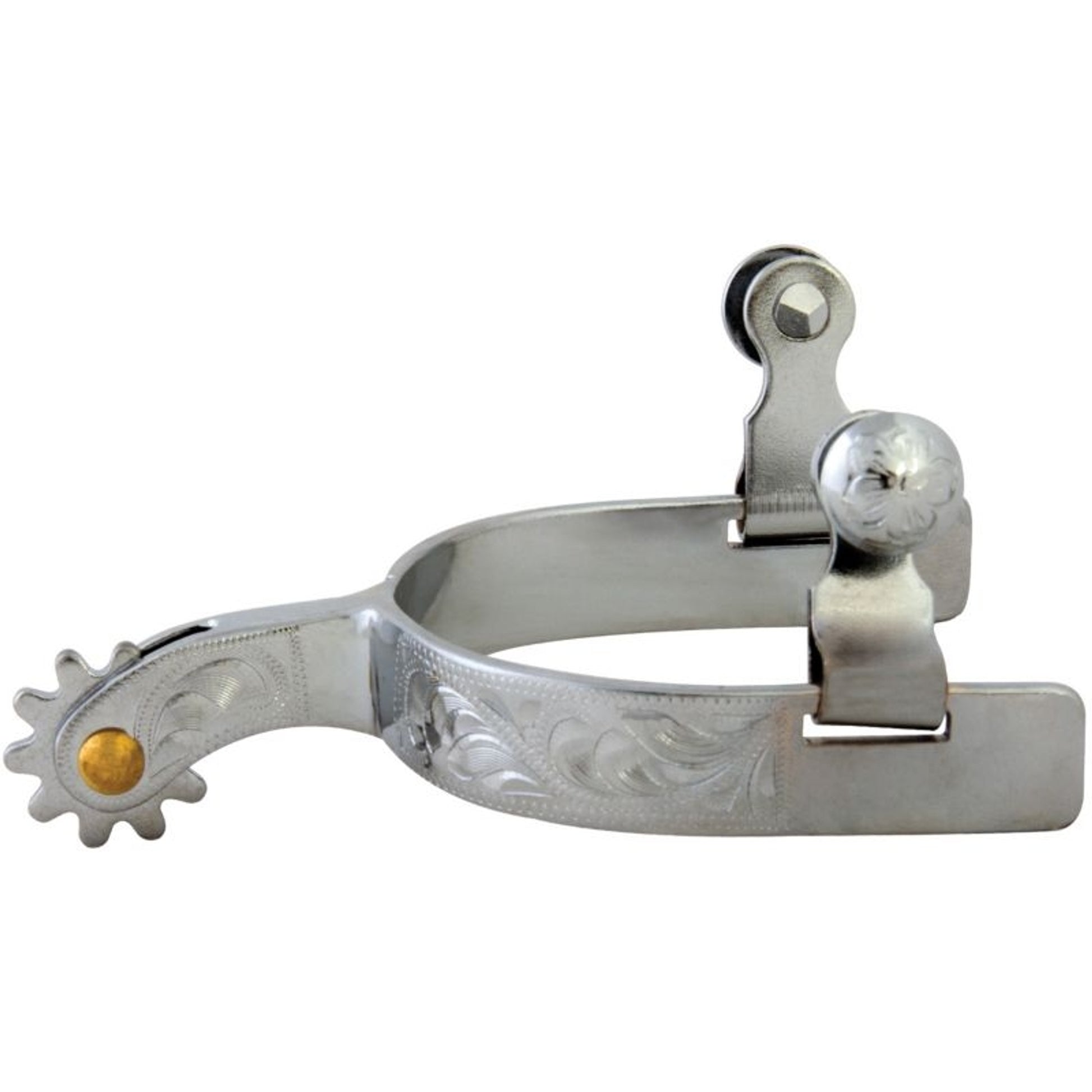 Western CP Floral 10pt Youth Spurs