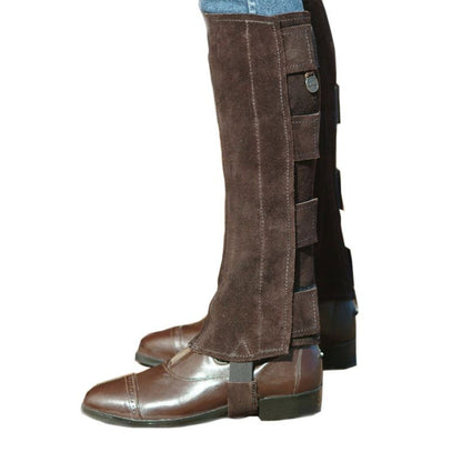 Ovation Ladies Suede 1/2 Chap with Velcro