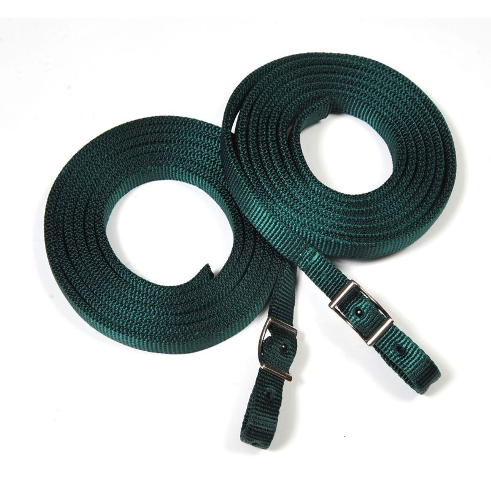 Fabtron Doubled Nylon Split Reins 7FT Red