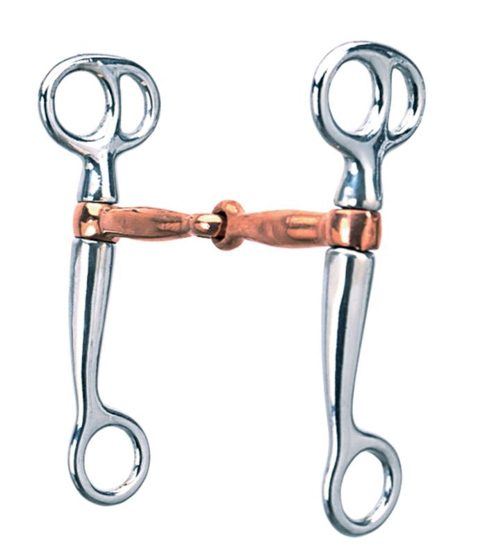Weaver CP Copper Mouth Tom Thumb Snaffle Bit