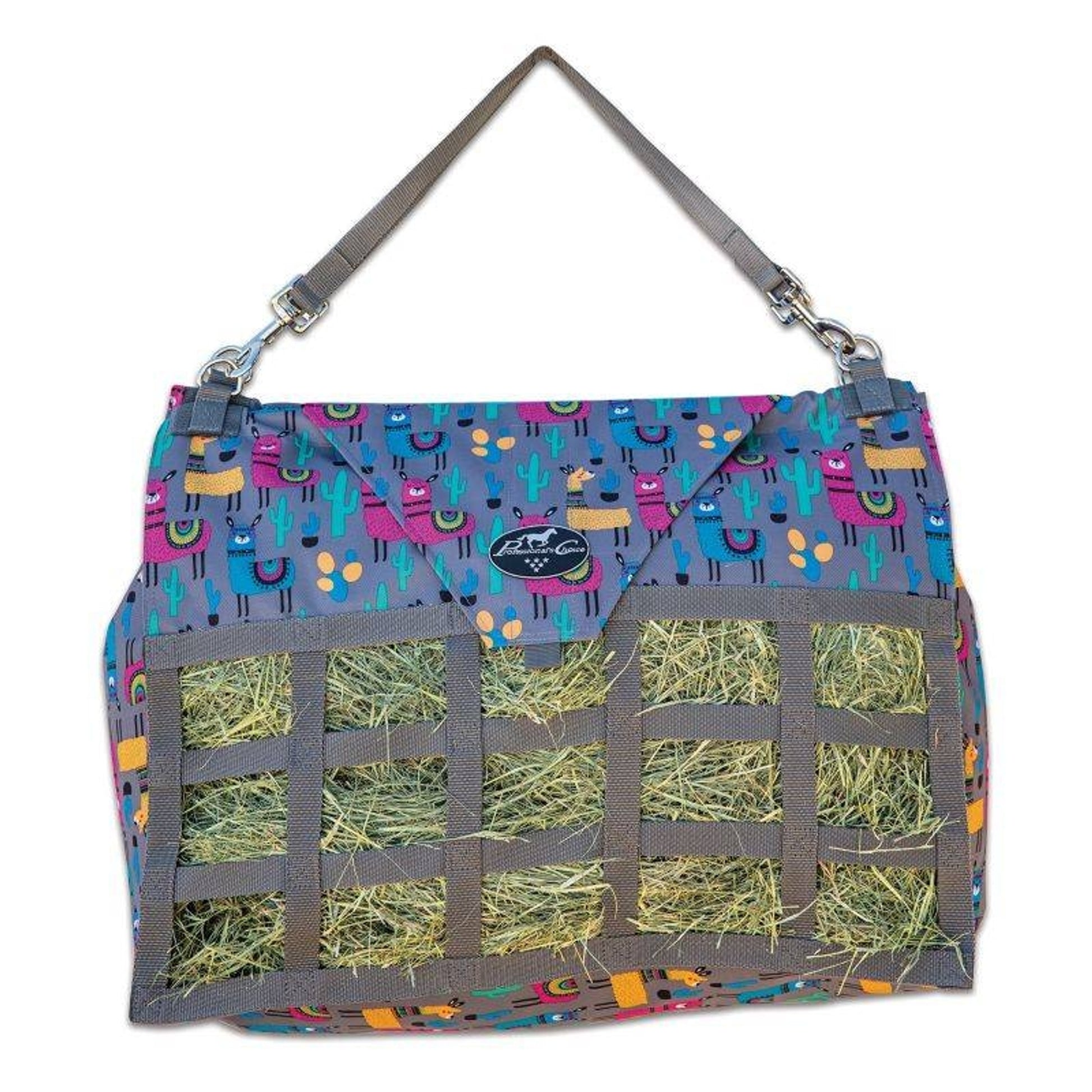 Pro Choice Medium Feed Hay Bag Southwestern Green