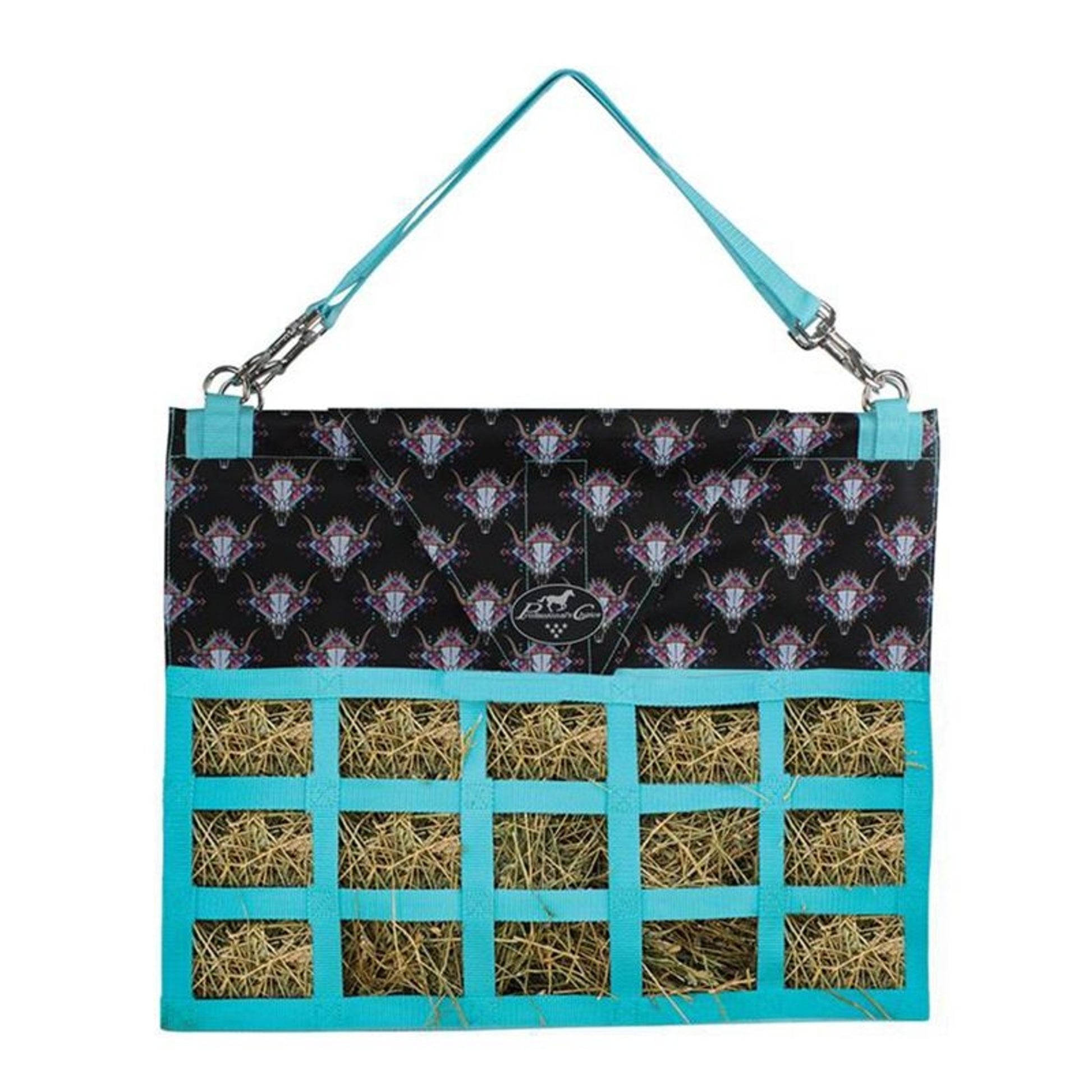 Pro Choice Medium Feed Hay Bag Southwestern Green