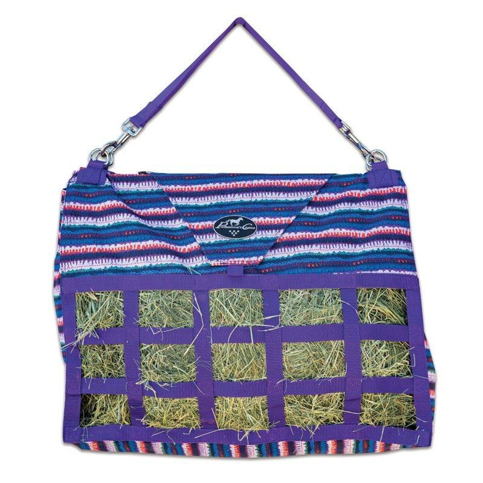 Pro Choice Medium Feed Hay Bag Southwestern Green