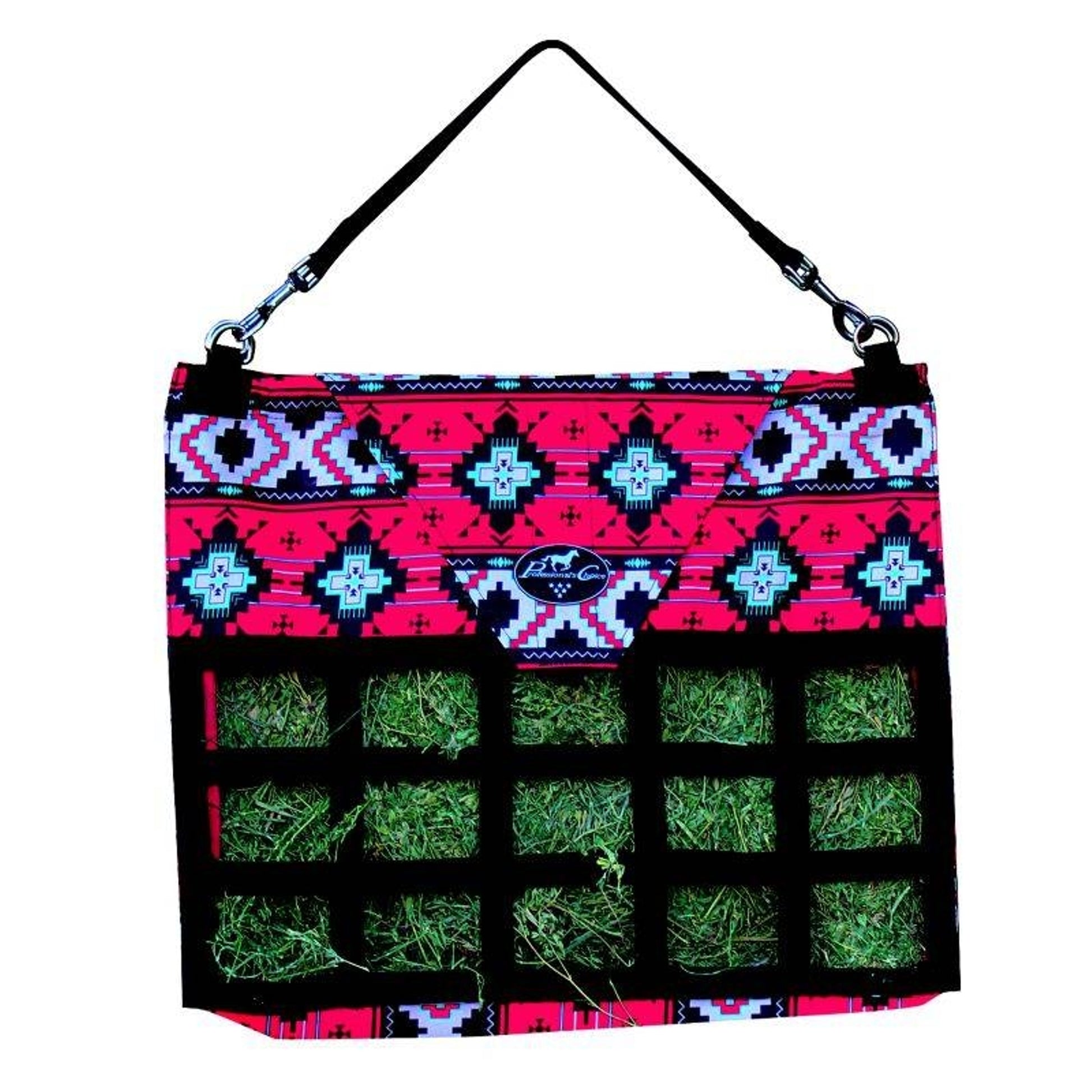 Pro Choice Medium Feed Hay Bag Southwestern Green