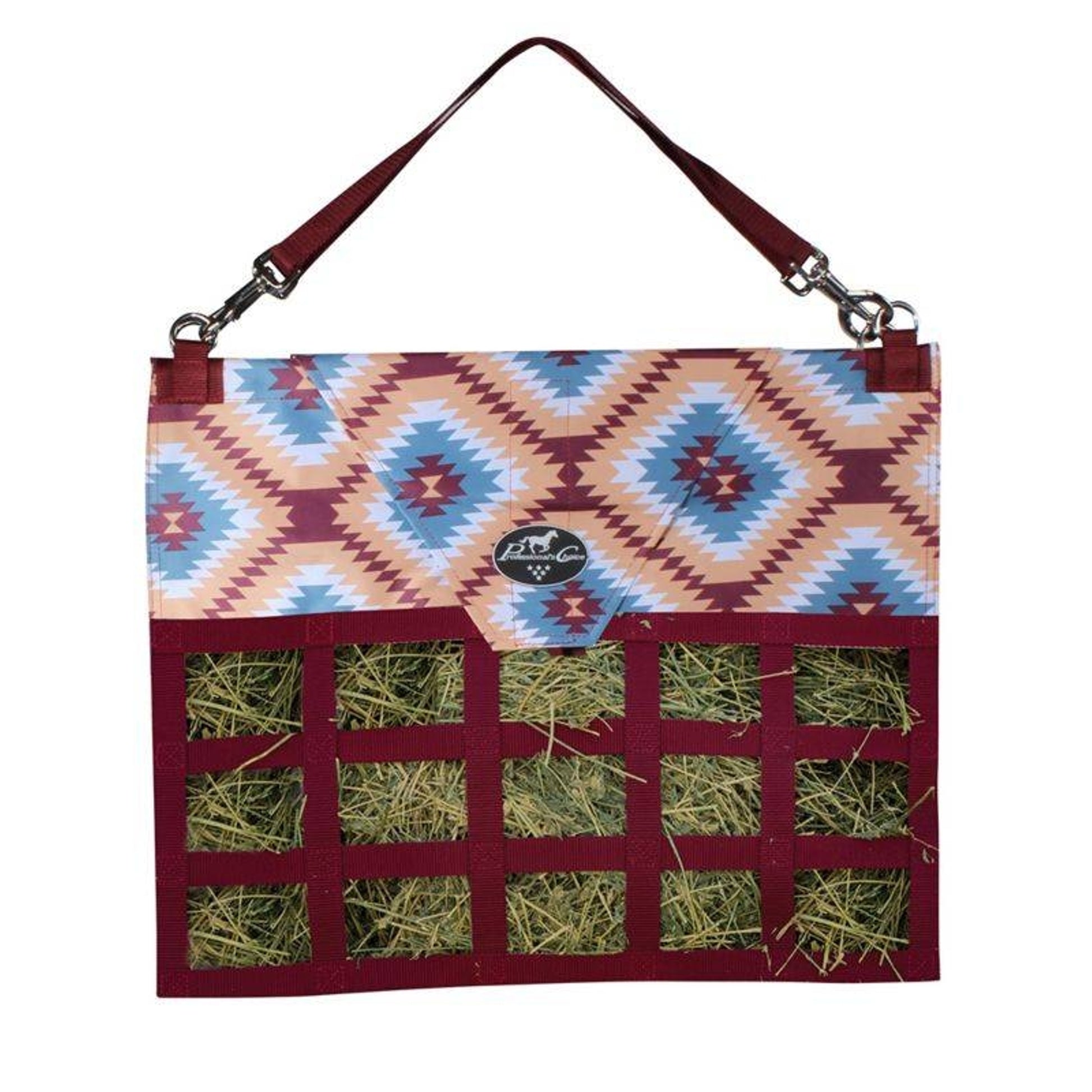 Pro Choice Medium Feed Hay Bag Southwestern Green
