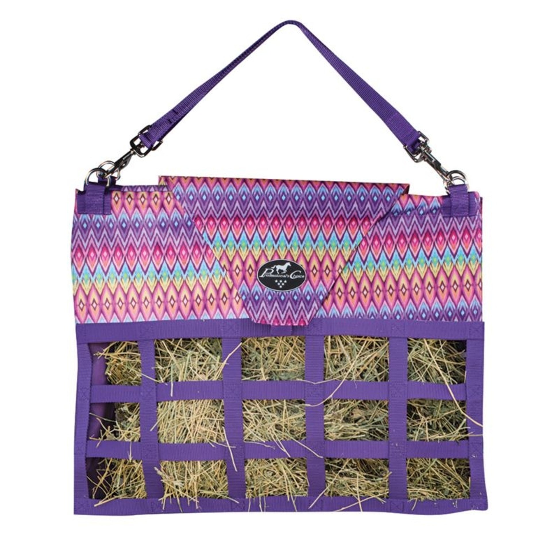 Pro Choice Medium Feed Hay Bag Southwestern Green