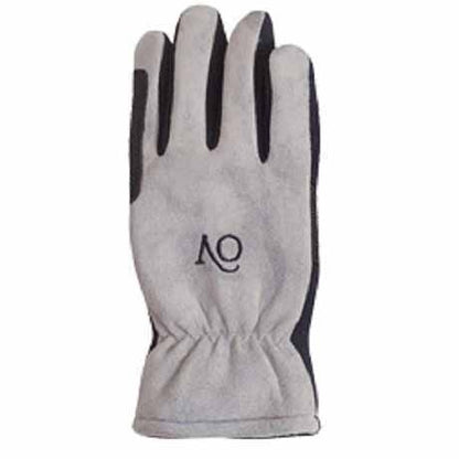 Ovation Ladies Polar Suede Fleece Gloves L Nvy/Blk