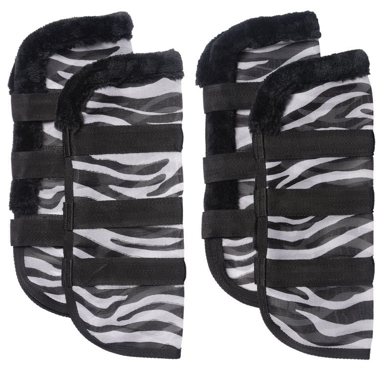 Tough1 Zebra Mesh Fly Boots