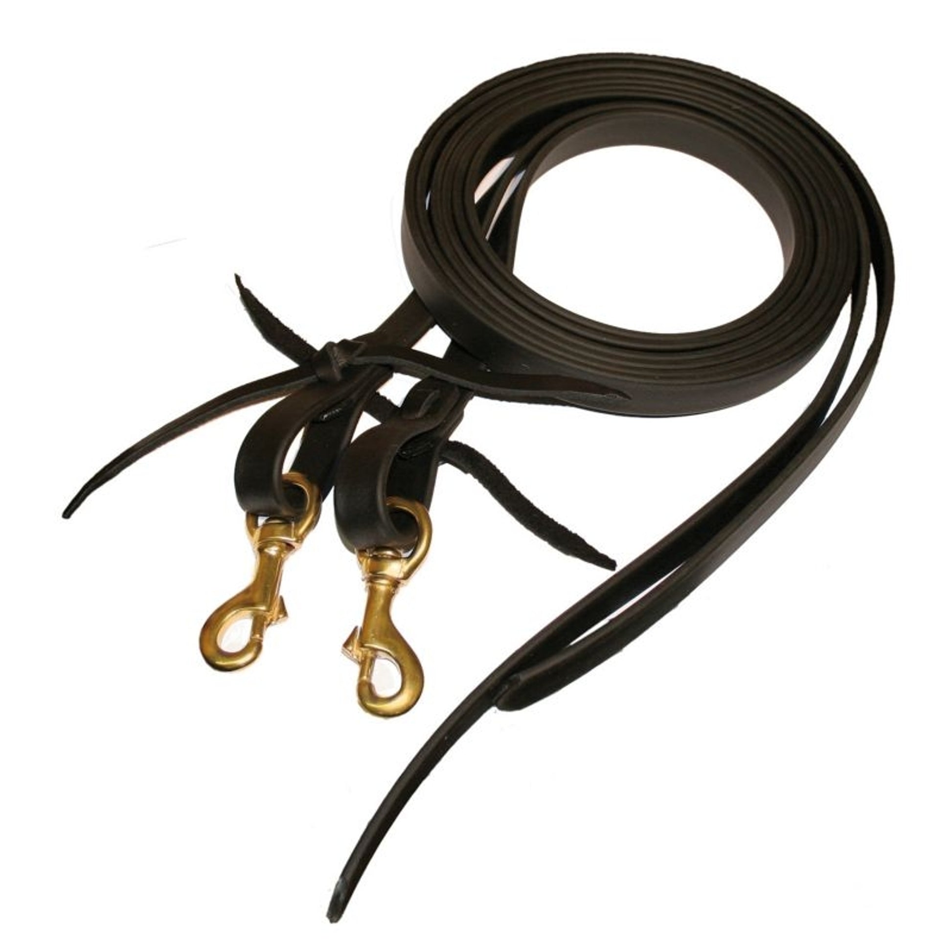 Tucker Beta BioThane Split Reins with Brass
