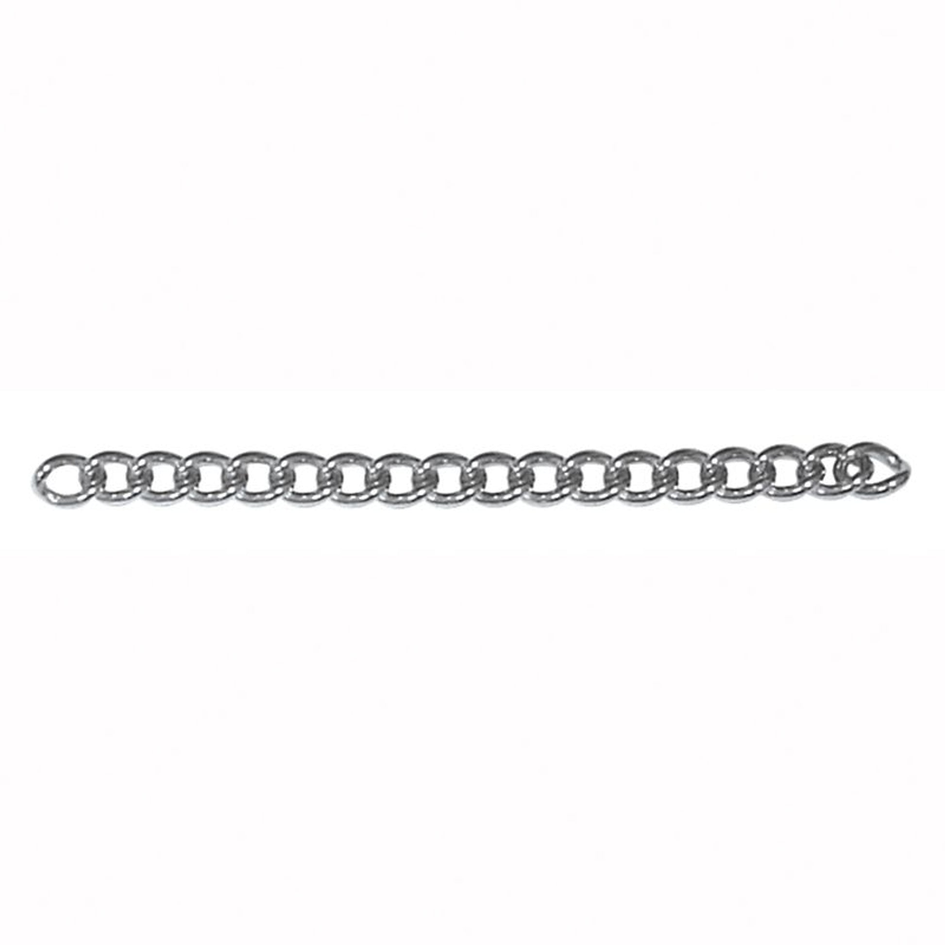 Myler Stainless Steel Single Link Curb Chain