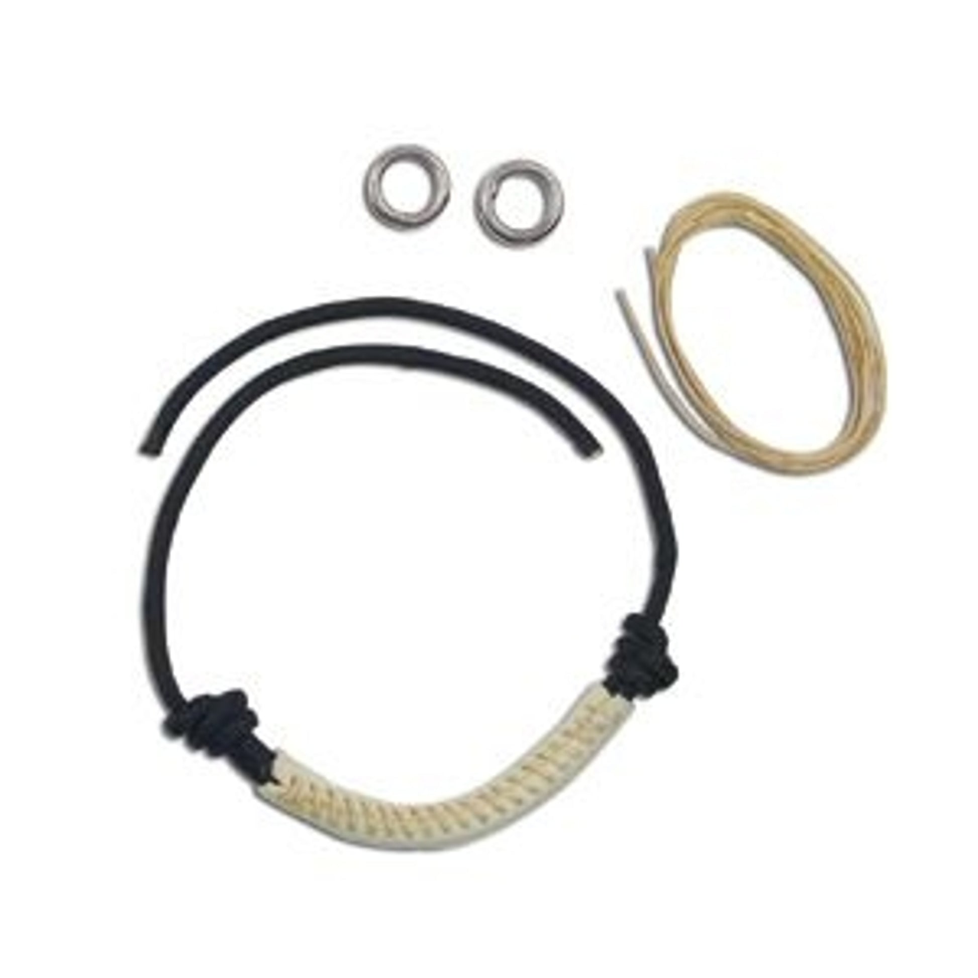 Myler Leather Noseband Kit for Combo Bit