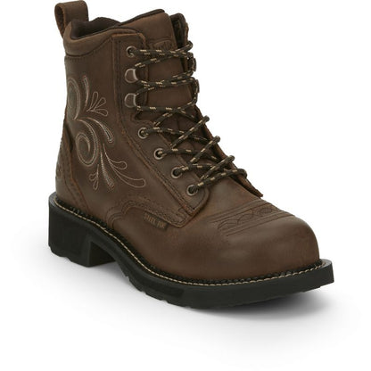 Justin Ladies Gypsy Katerina WP Steel Work Boots