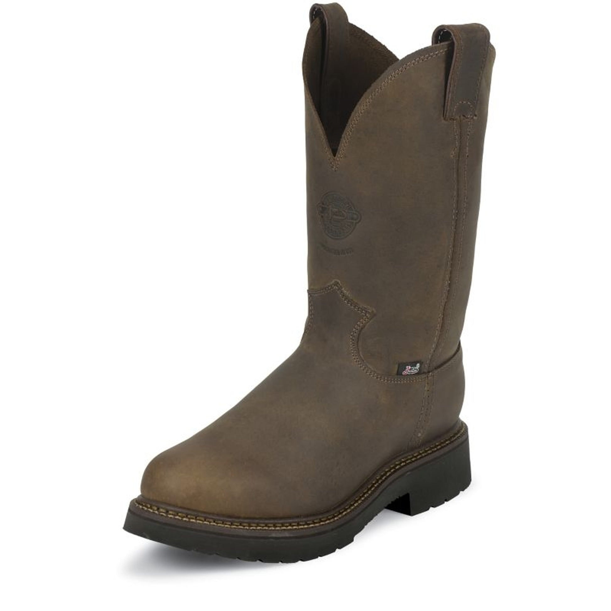 Justin Mens J-Max Steel Pull On Work Boots