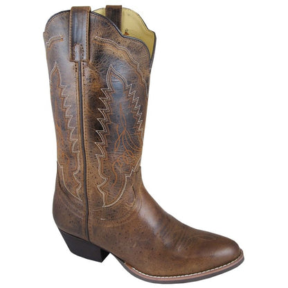 Smoky Mtn Ladies Amelia Rnd Toe Brown Boots