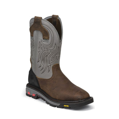 JOW Mens Tanker Waterproof Steel Toe Work Boots