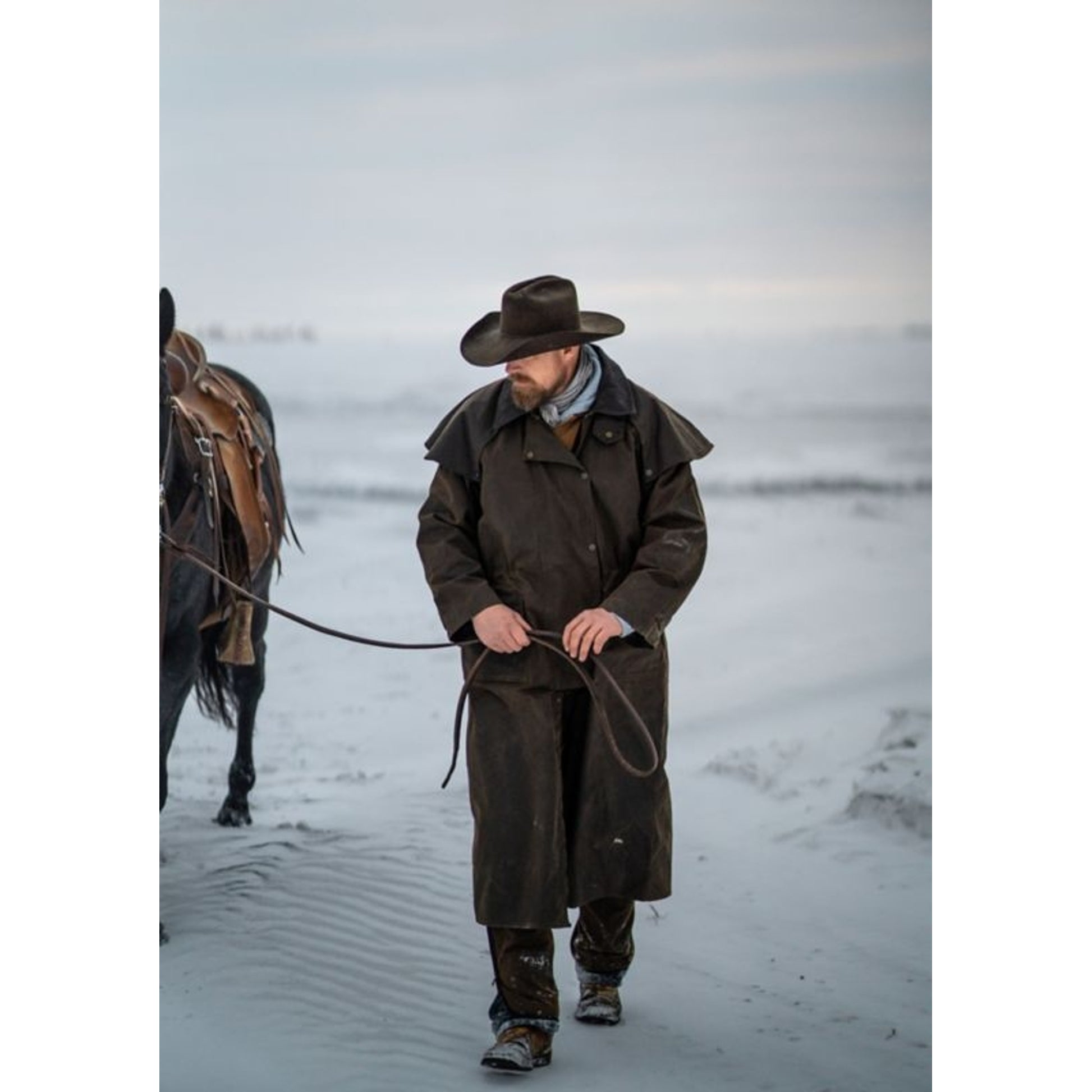 Outback Trading Stockman Duster X-Small Black