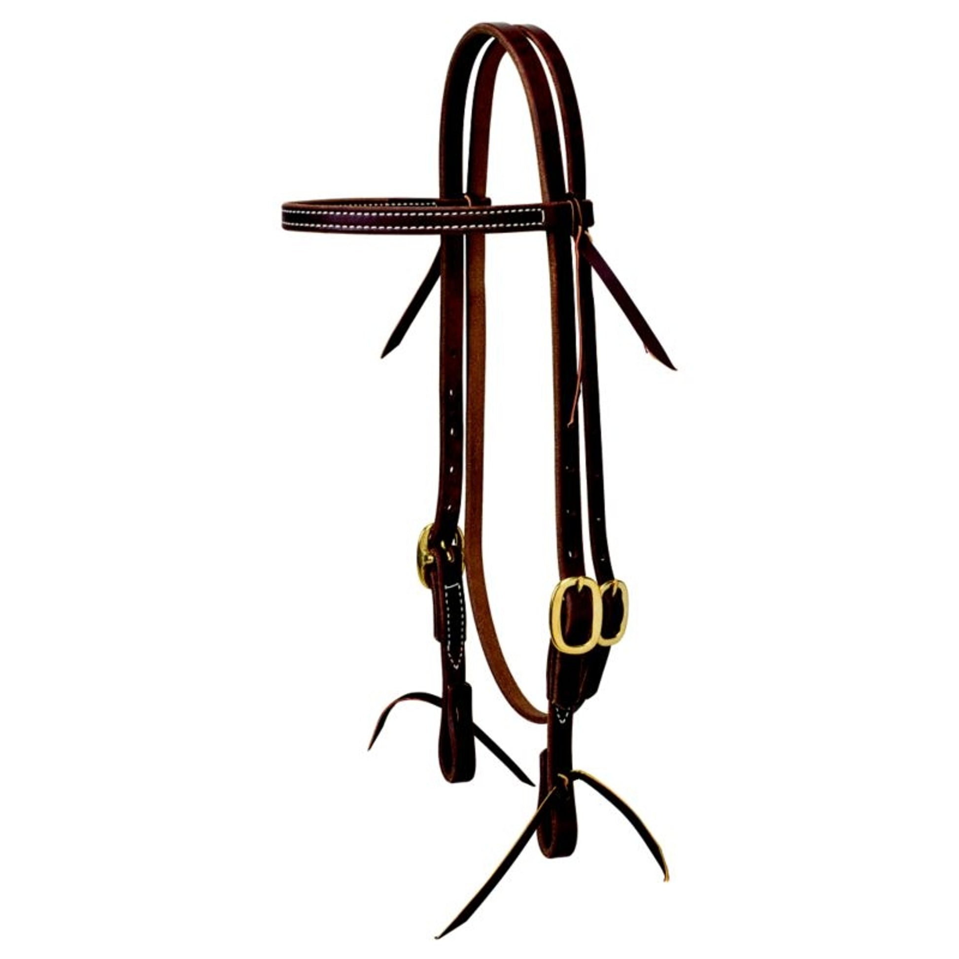 Weaver Working Cowboy Economy Hdstl with Brass
