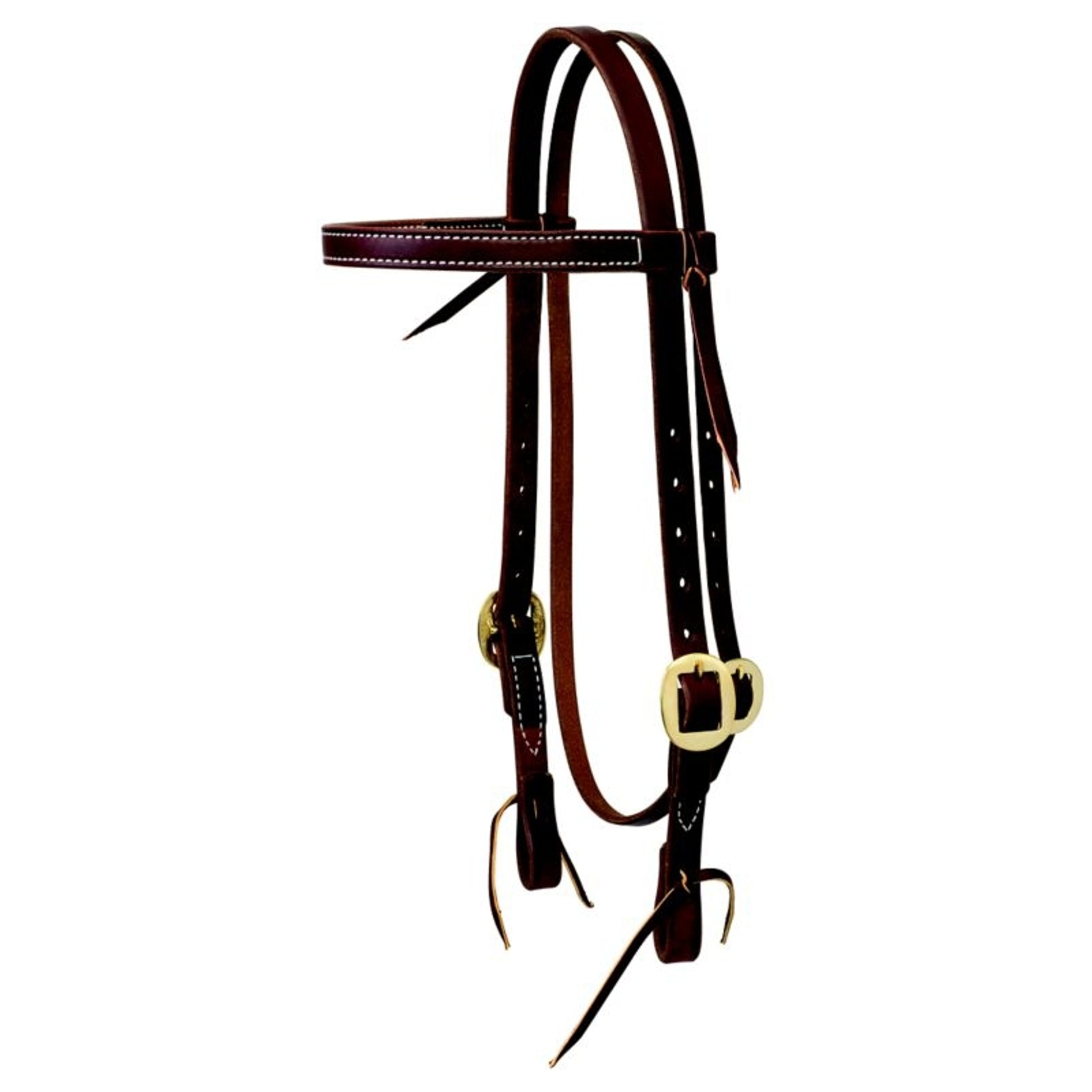 Weaver Working Cowboy Economy Hdstl with Brass