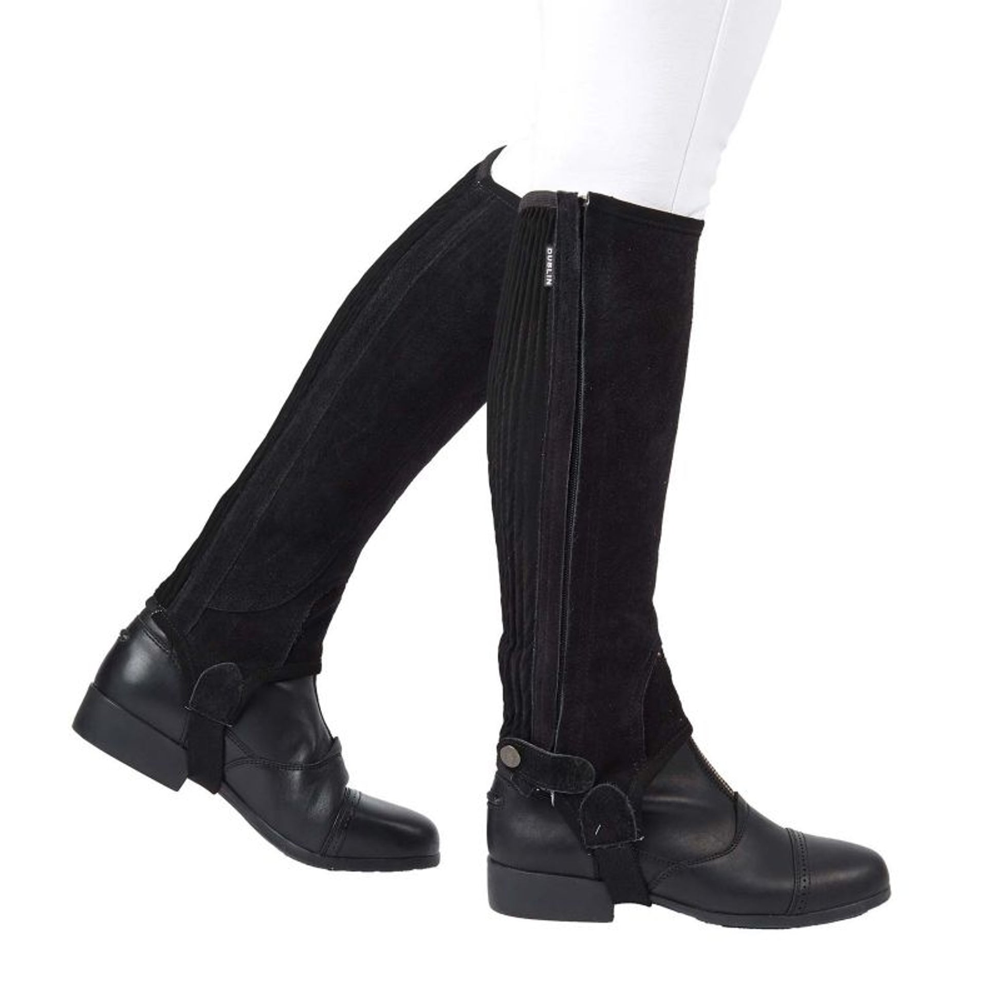 Dublin Childs Suede II Half Chaps