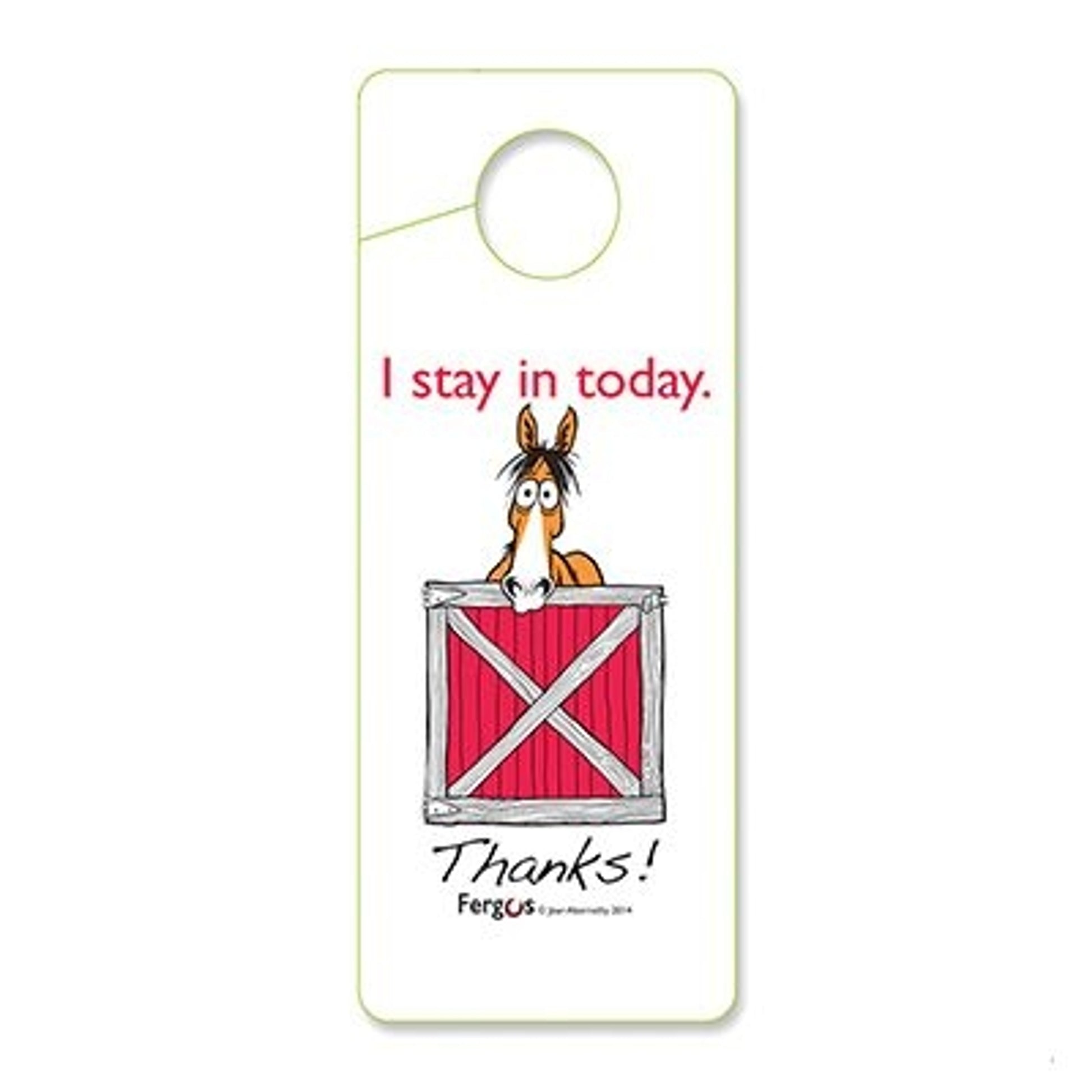 Fergus Stall/Barn Sign