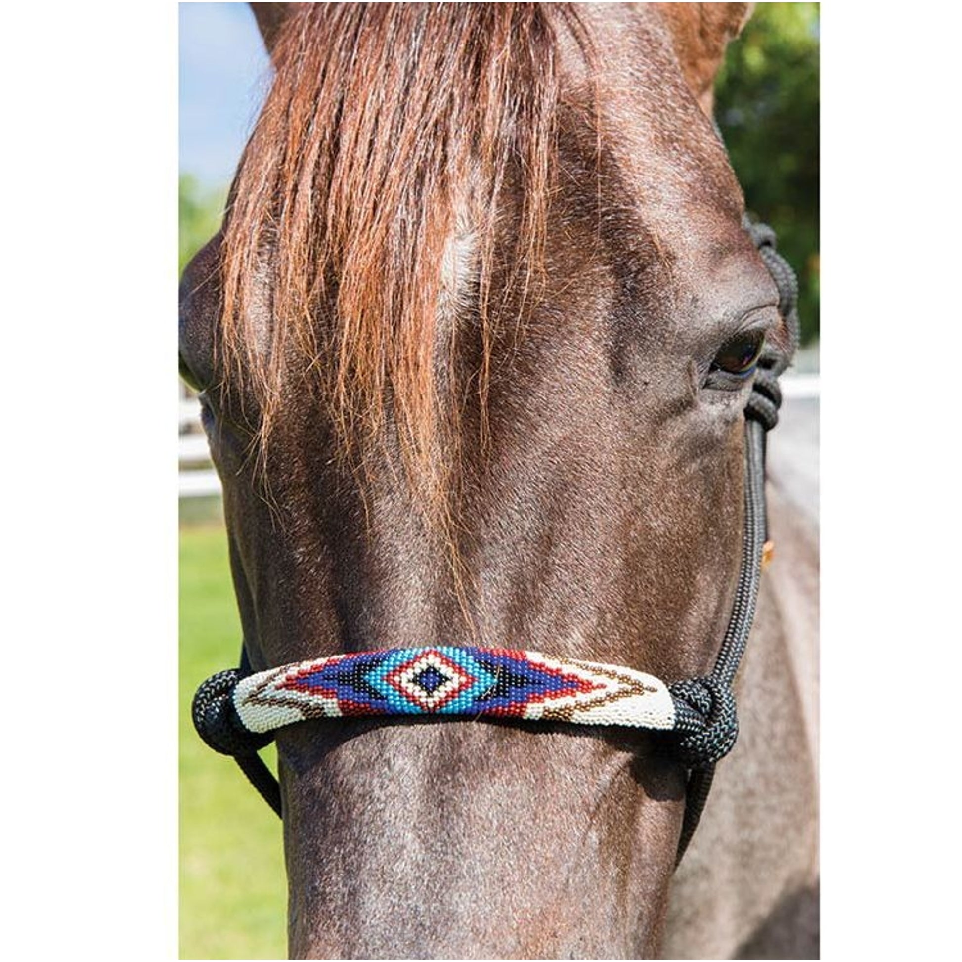 Professionals Choice Beaded Rope Halter