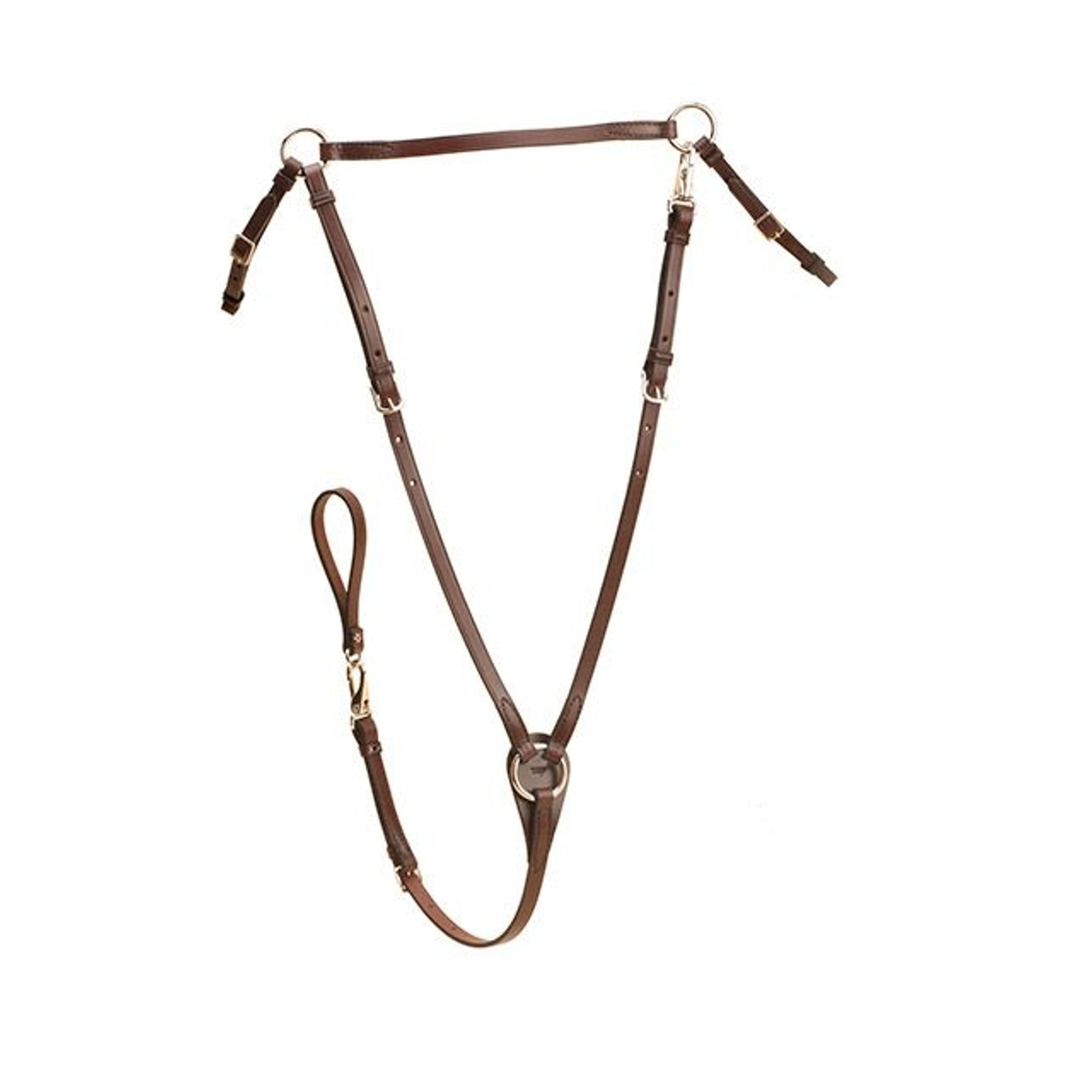 Tory Leather Flat Hunt Breastplate