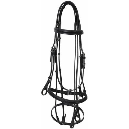 HDR Piaffe Mono Crown Bridle w.Flash