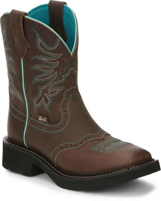 Justin Ladies Gypsy Mandra Sq Toe Boots