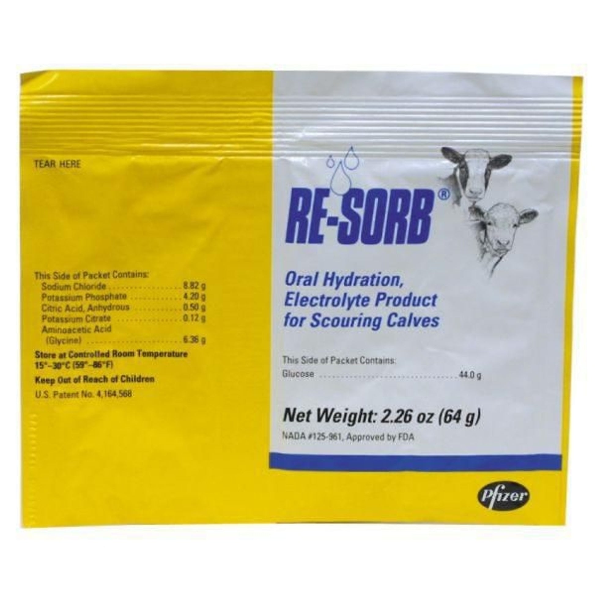 Re-Sorb Oral Hydration Calf Electrolyte