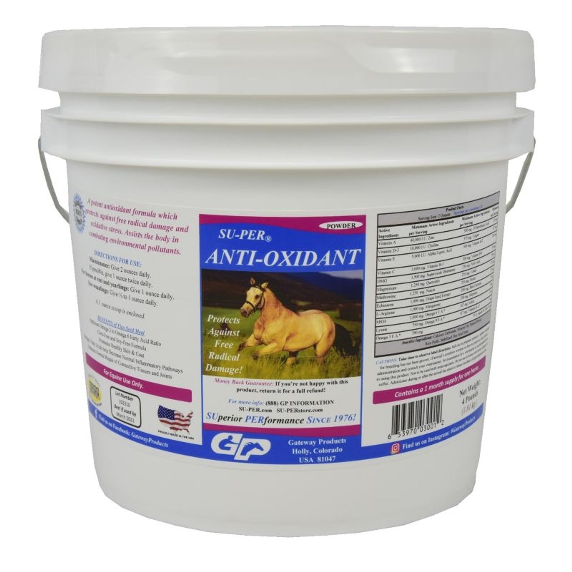 SU-PER Anti-Oxidant Powder - 4 Pounds