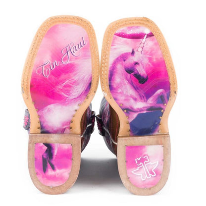 Tin Haul Kids Starlight Unicorn Sole Boots