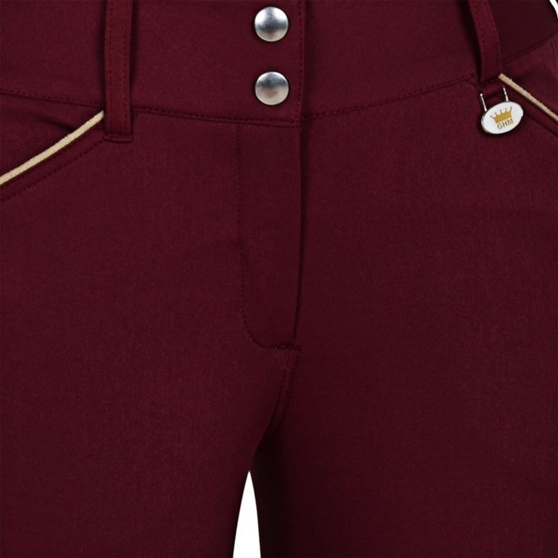 GHM Ladies Add Back Knee Patch Breech