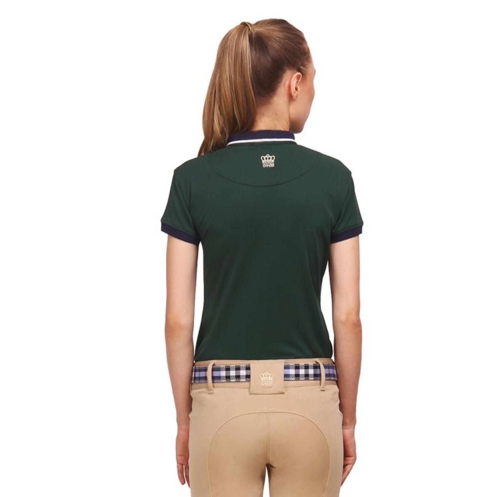 GHM Ladies Hunter Short Sleeve Polo