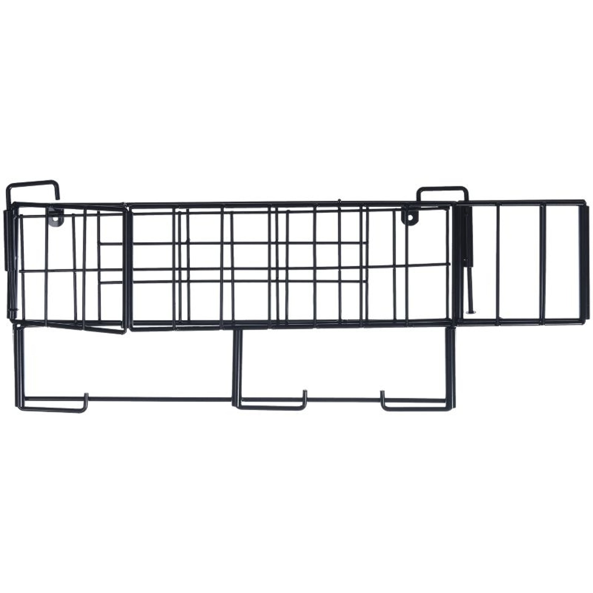 Tough1 Hanging Bridle Rack with Basket