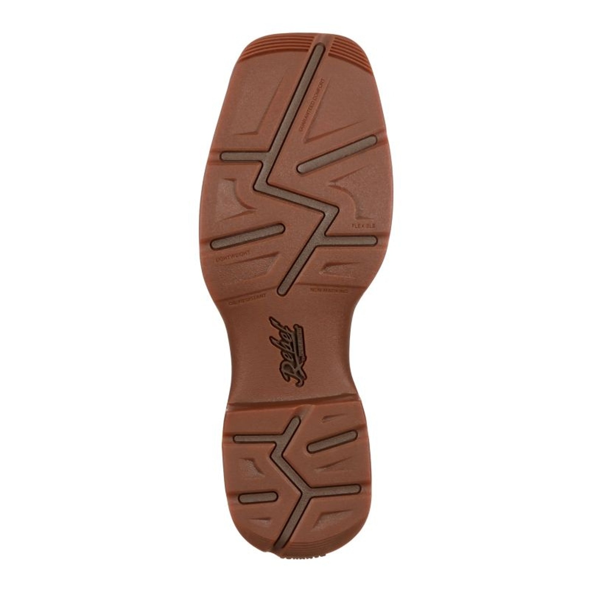 Durango Mens Rebel Saddle Up Tan Pull On Boots
