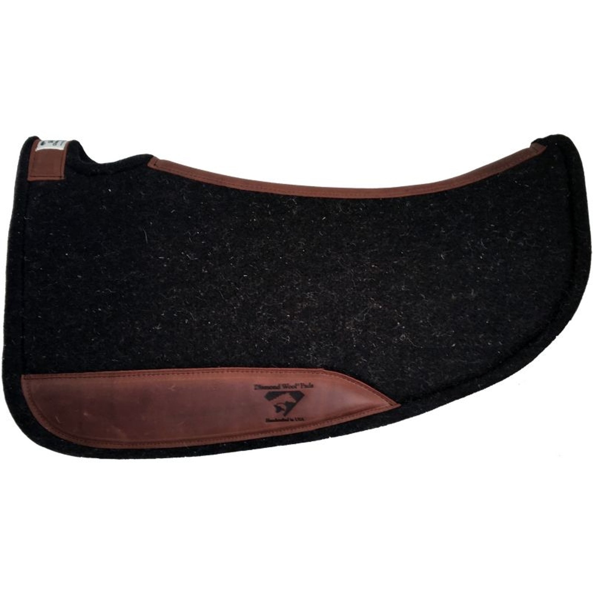 Diamond Wool Contoured Tough Barrel Saddle Pad