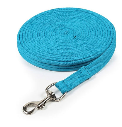 Shires Soft Feel Lunge Line 8 meters/ 26 ft Black