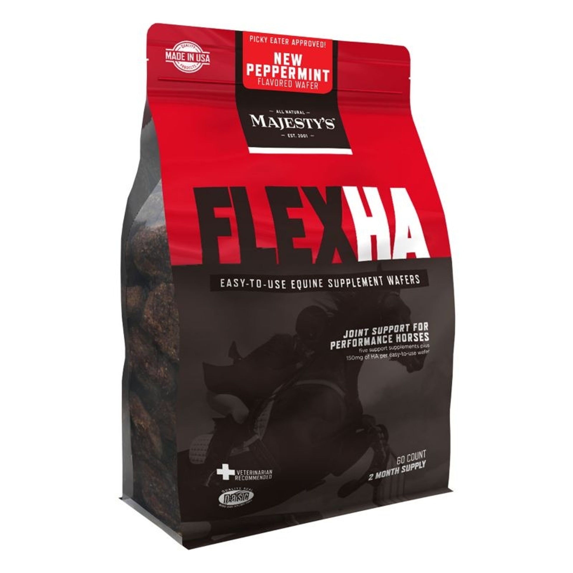 Majesty's Flex HA Peppermint Flavored Wafers