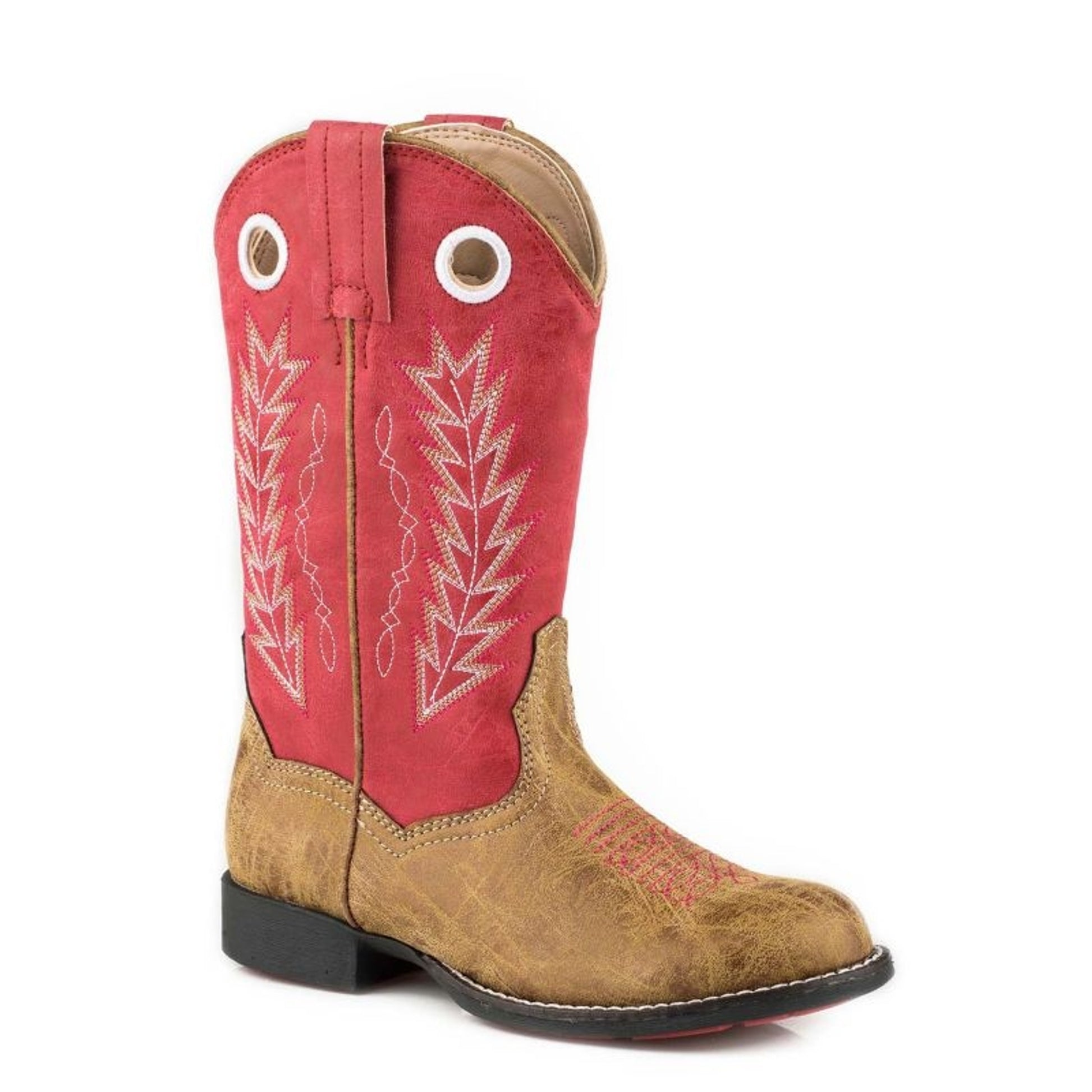 Roper Kids Hole In The Wall Round Toe Boots