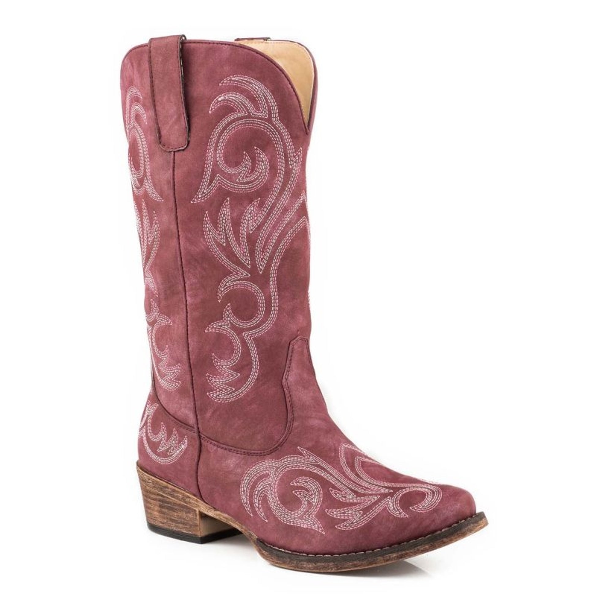 Roper Ladies Riley Snip Toe Red Boots
