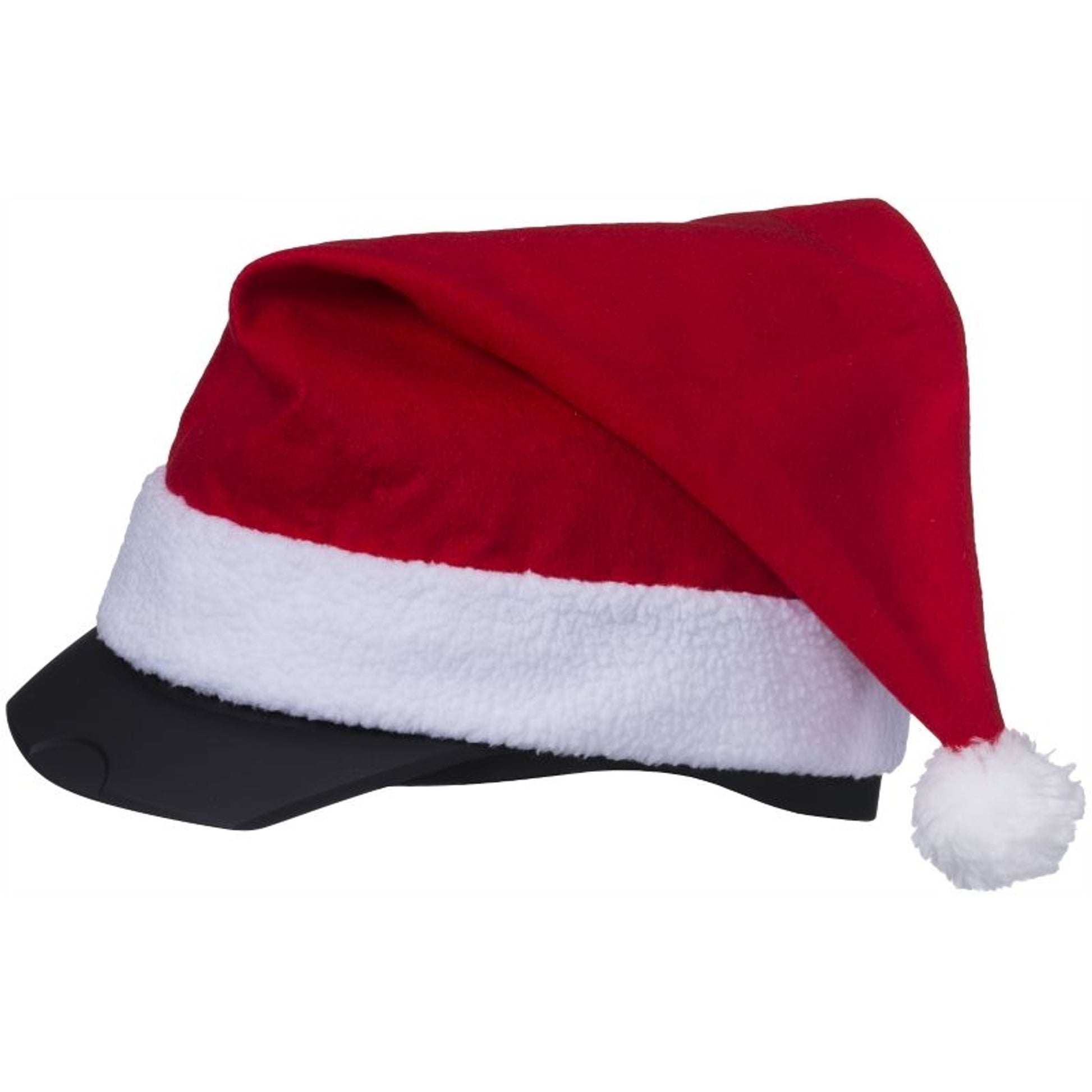 Holiday Santa Hat Helmet Cover
