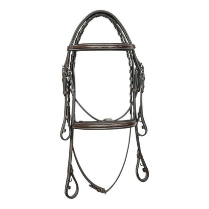 HDR Pro Fancy Raised Comfort Crown Padded Bridle