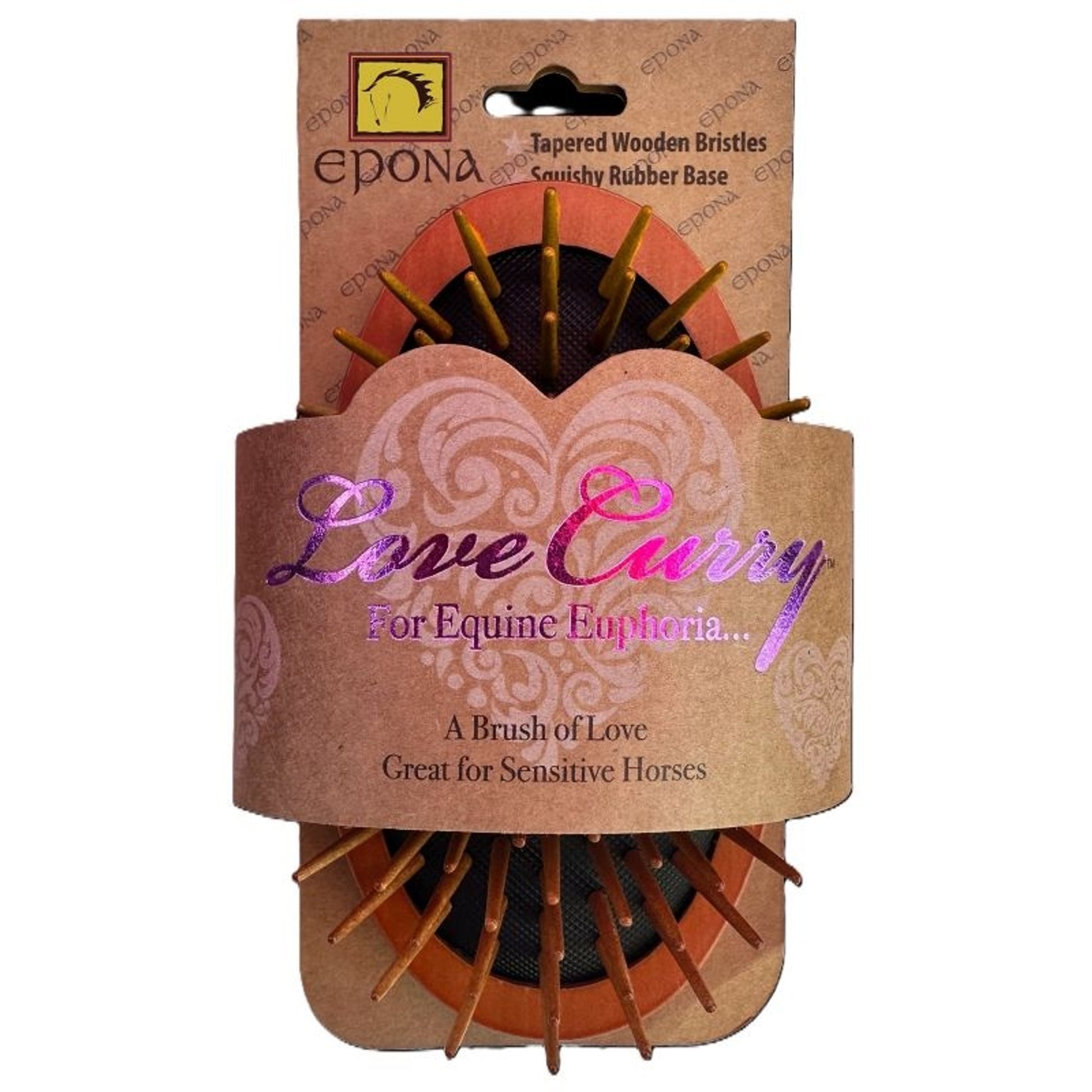 Epona Wood Curry Love Brush