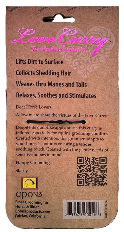 Epona Wood Curry Love Brush
